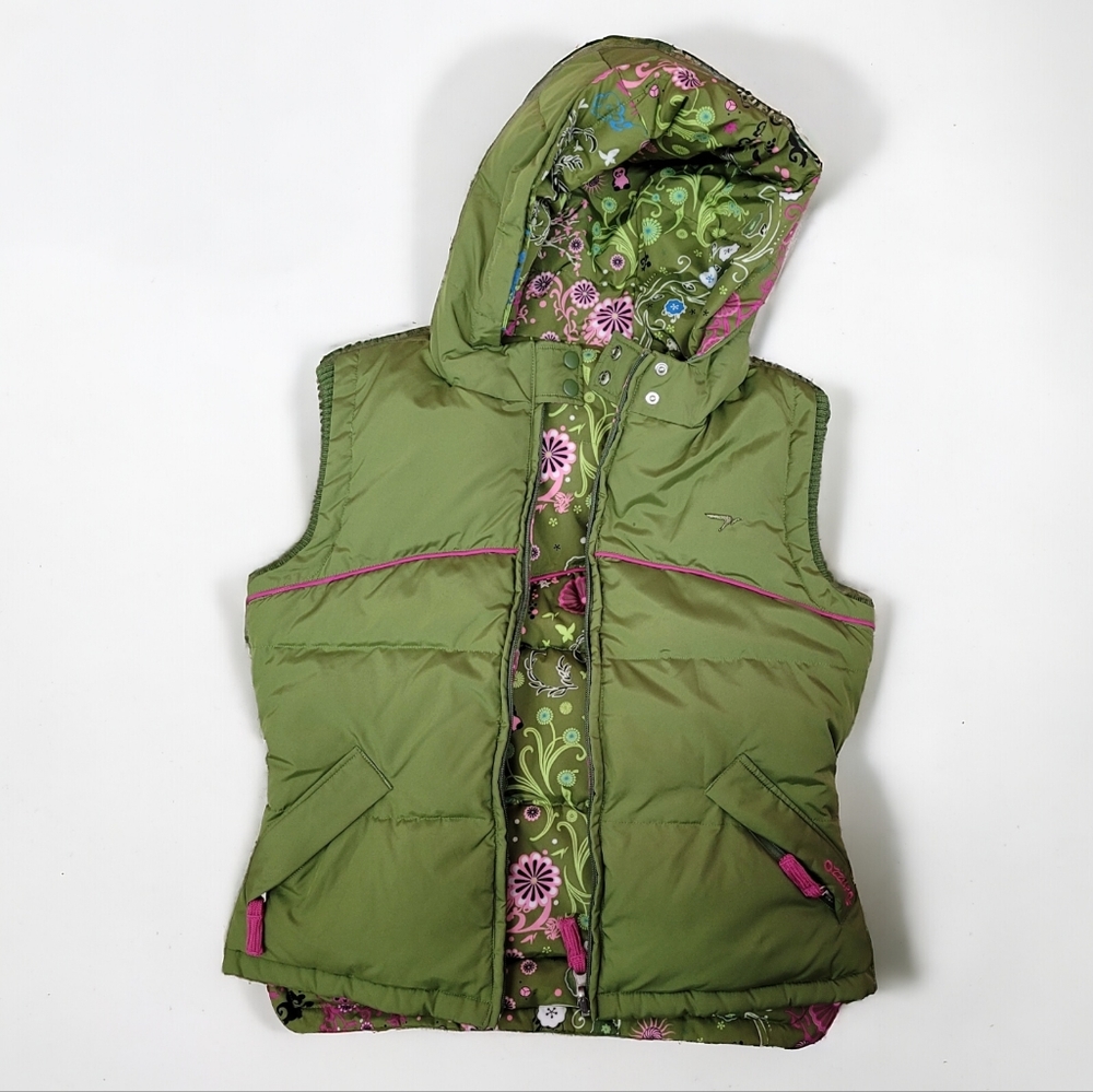 Saika Puffer Vest Reversable